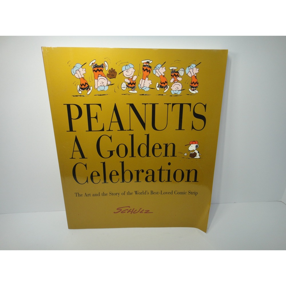 Peanuts A Golden Celebration Charles Schulz 1999 HarperCollins Paperback Book